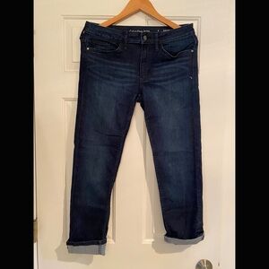 Calvin Klein Jeans Women's Dark Blue slim Boyfriend Fit